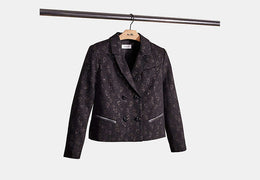 Restored Tailored Jacquard Jacket