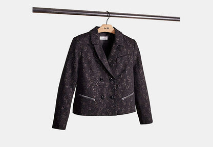 Restored Tailored Jacquard Jacket