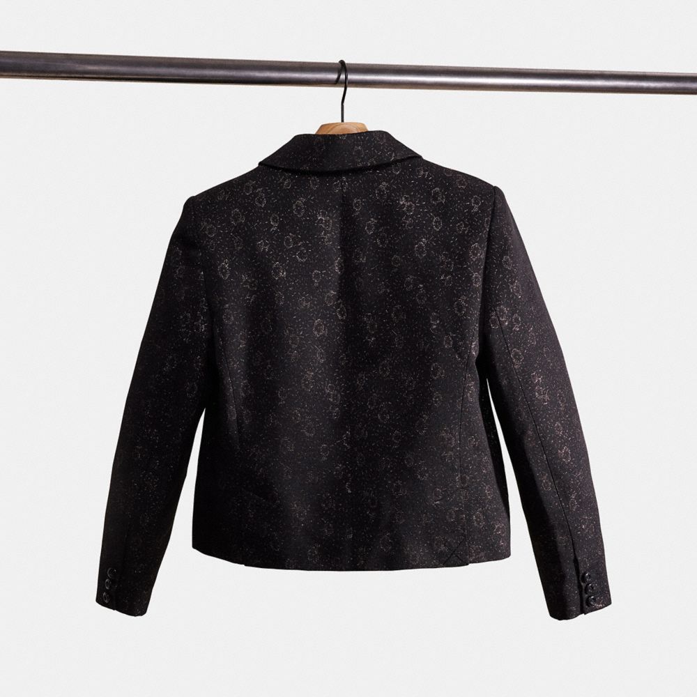 Restored Tailored Jacquard Jacket