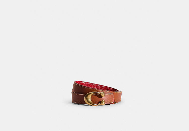 Restored C Hardware Reversible Belt, 25 Mm