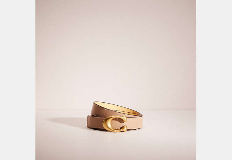 Restored C Hardware Reversible Belt, 25 Mm