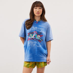 Relaxed T Shirt With Wished On A Star Print