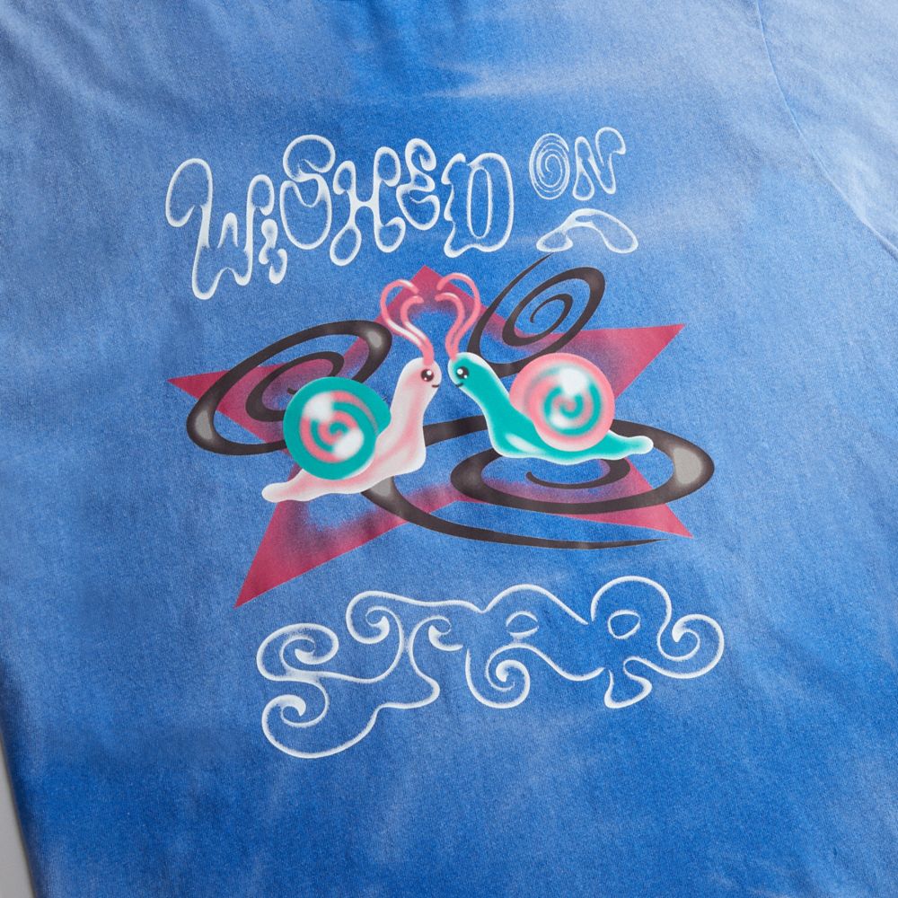 Relaxed T Shirt With Wished On A Star Print