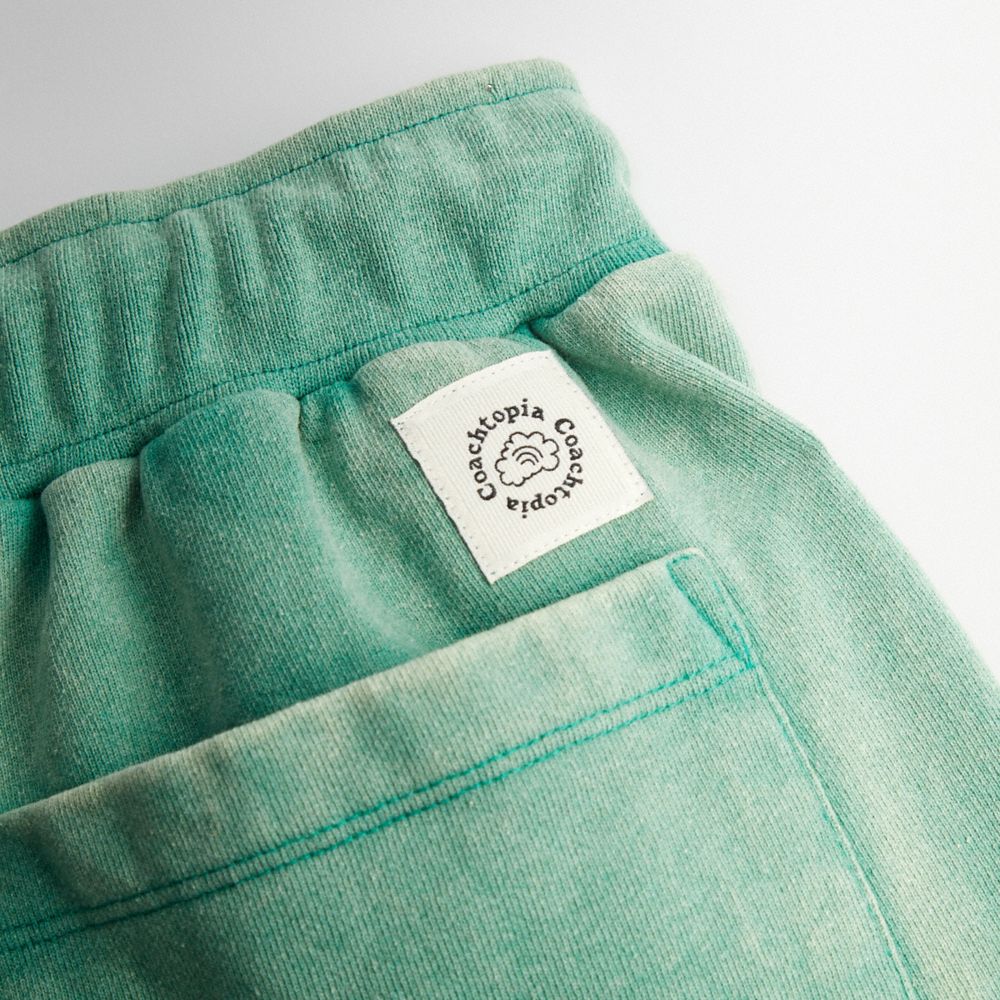 Sweat Shorts With Floating Butterfly Print