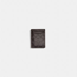Restored Money Clip Card Case In Signature Canvas