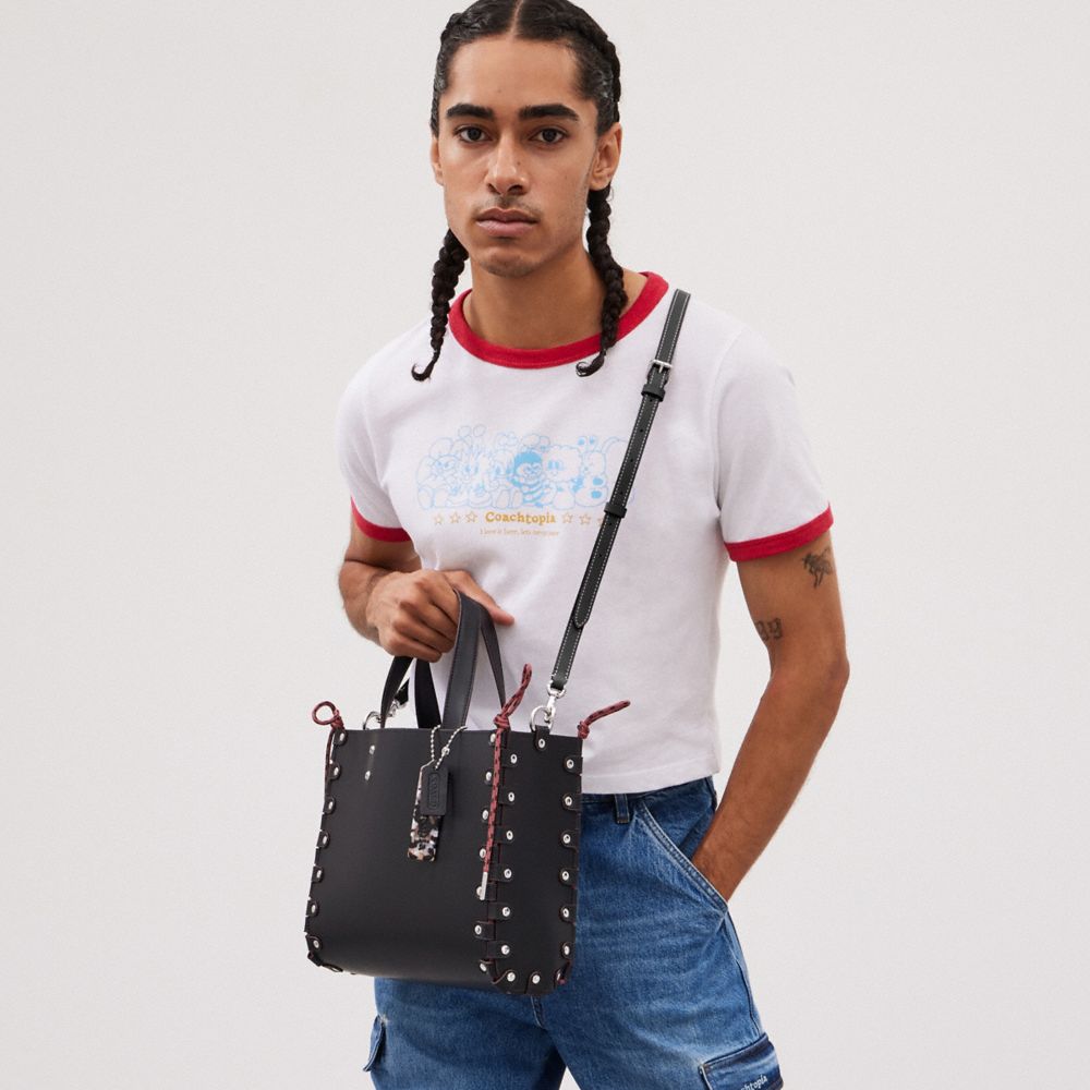 Medium Re Laceable Tote In Coachtopia Leather