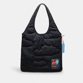 Coachtopia Loop Flat Tote With Cloud Quilting