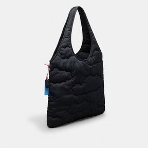 Coachtopia Loop Flat Tote With Cloud Quilting