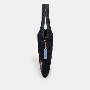 Coachtopia Loop Flat Tote With Cloud Quilting