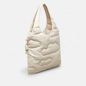 Coachtopia Loop Flat Tote With Cloud Quilting