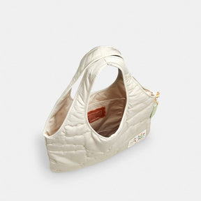 Coachtopia Loop Flat Tote With Cloud Quilting