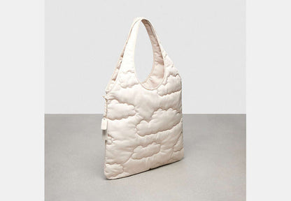 Coachtopia Loop Flat Tote With Cloud Quilting