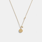 Taurus Coin Pendant Necklace
