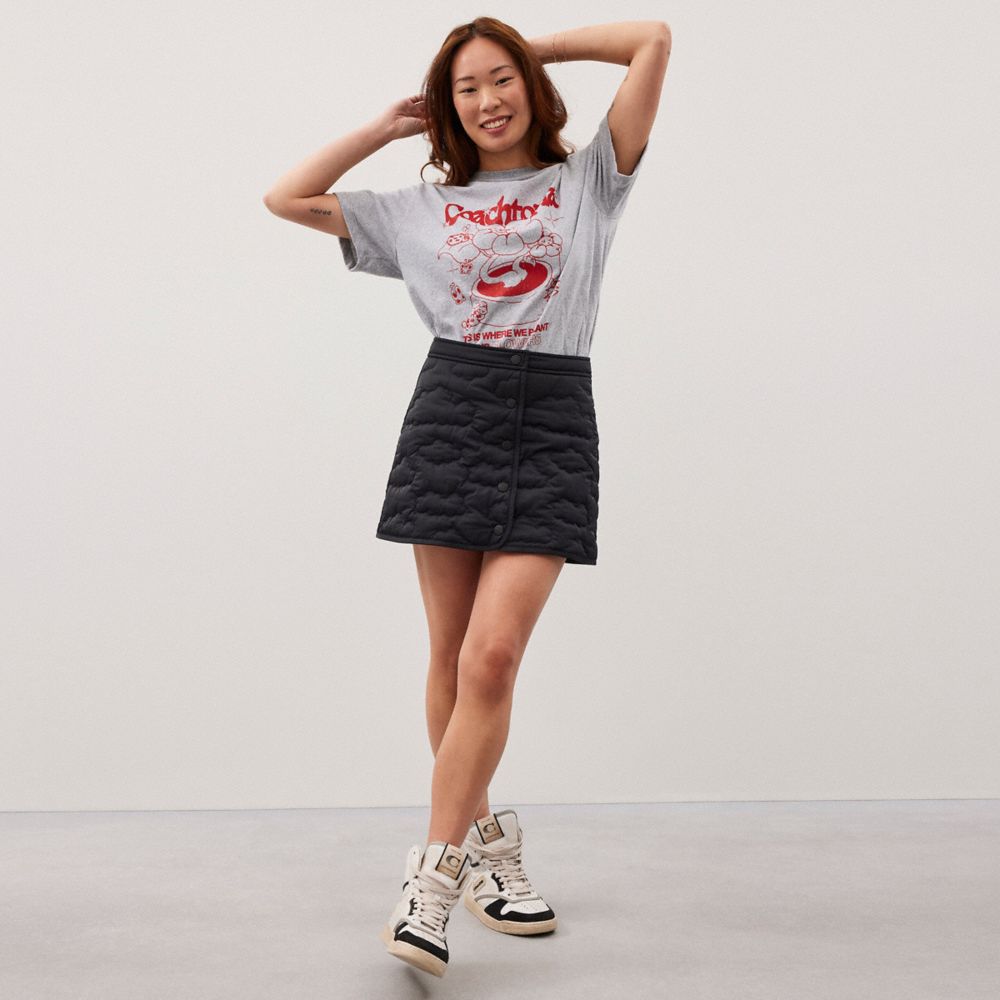 Coachtopia Loop Quilted Cloud Skirt