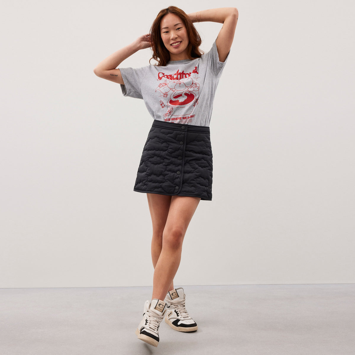 Coachtopia Loop Quilted Cloud Skirt