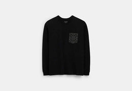 Signature Long Sleeve T-Shirt In Organic Cotton