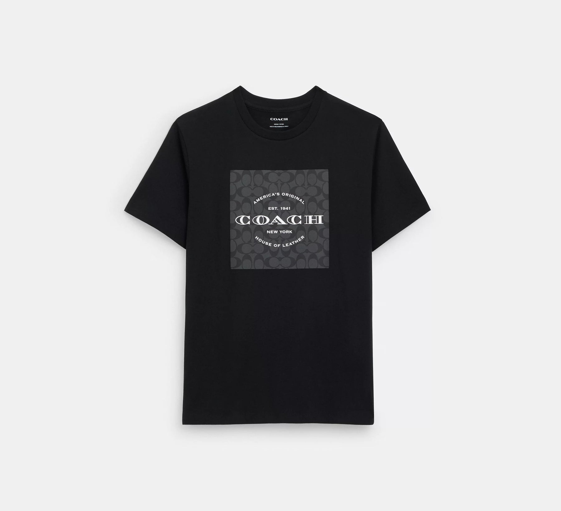 Signature Square T Shirt In Organic Cotton