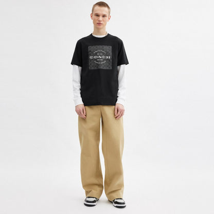 Signature Square T-Shirt In Organic Cotton