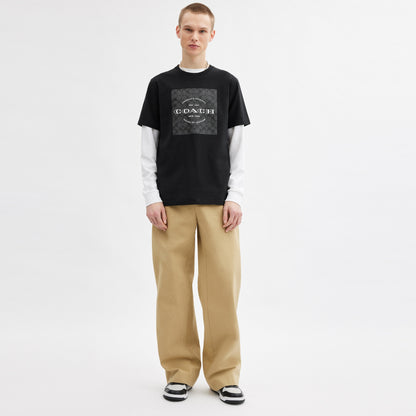 Signature Square T-Shirt In Organic Cotton