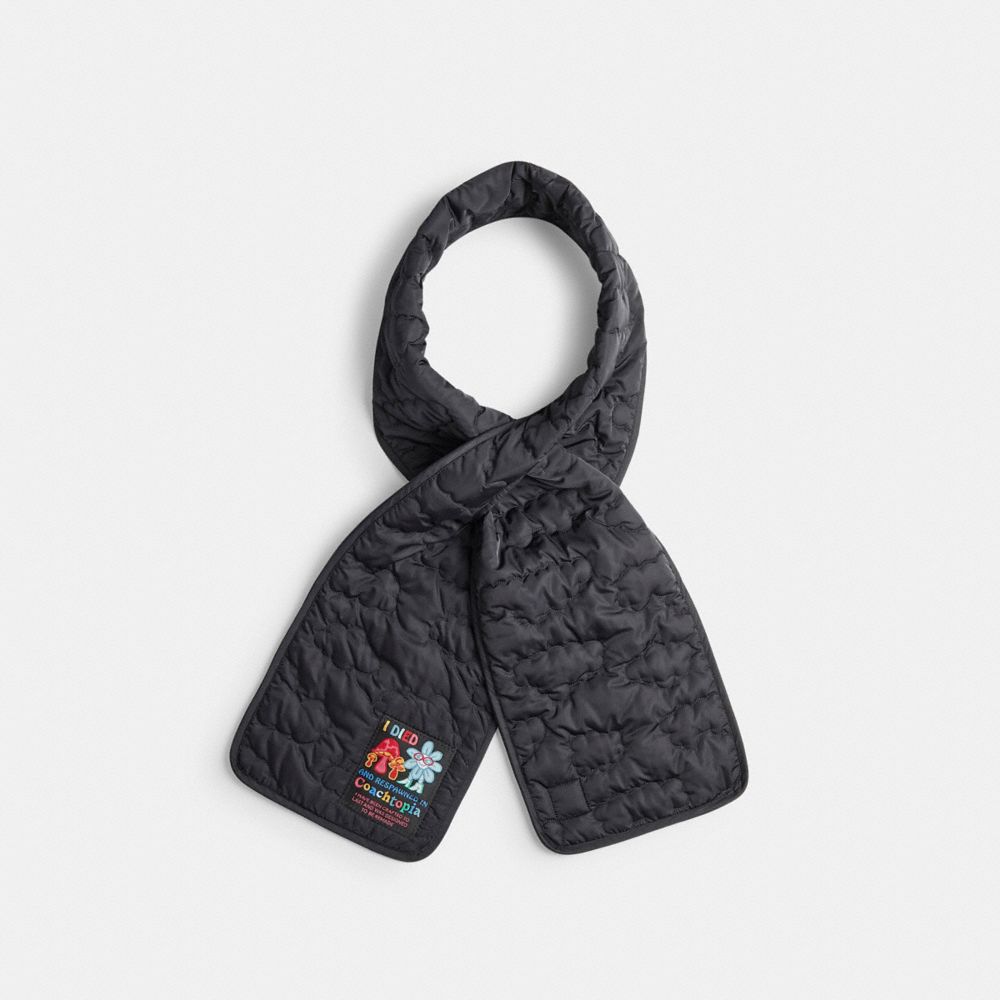 Coachtopia Loop Scarf With Cloud Quilting
