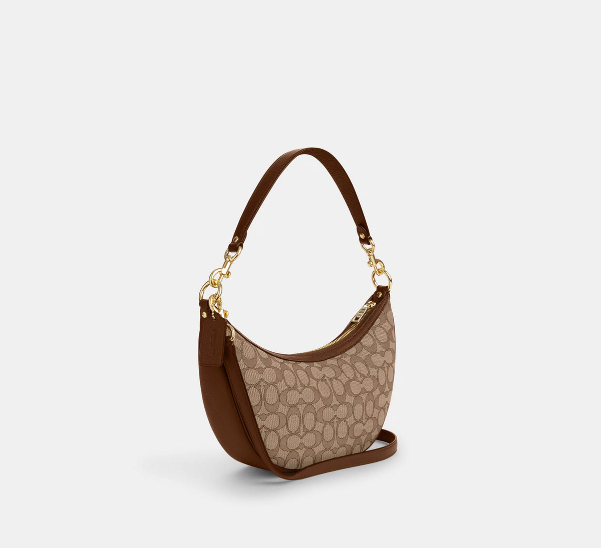 Coach Aria Shoulder Bag In Signature Jacquard - Bags | Shop From The Mirage