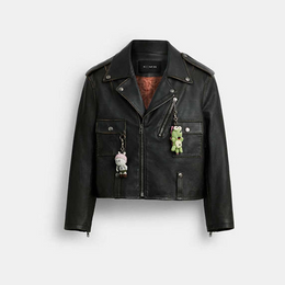 Coach | Brain Dead Leather Biker Jacket
