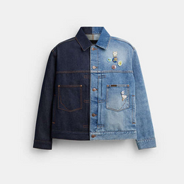 Coach | Brain Dead Split Denim Jacket In Recycled Cotton