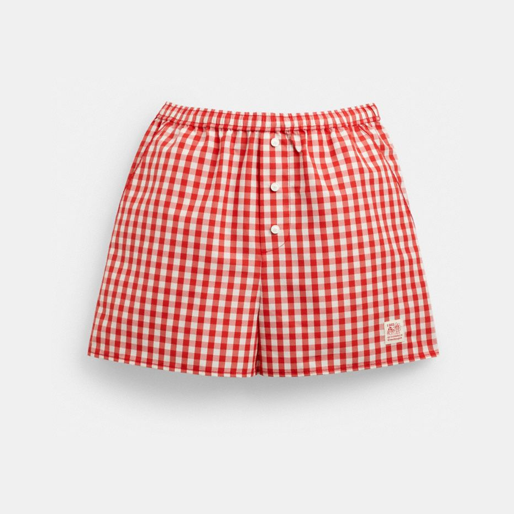 Coachtopia Loop Gingham Boxer Shorts