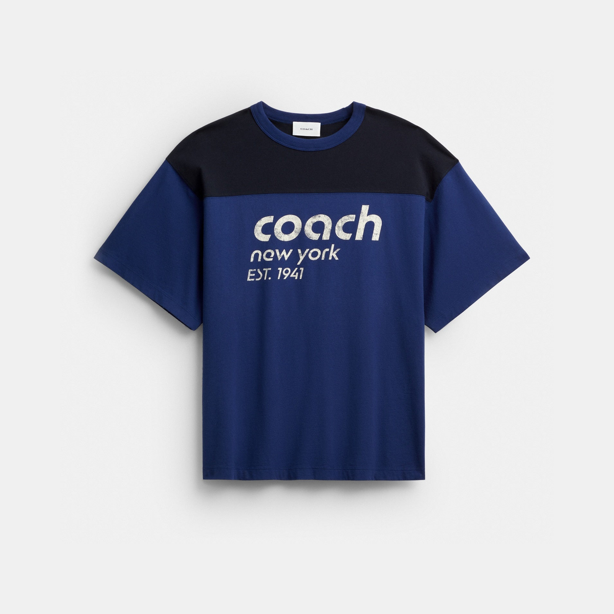 Color Blocked T-Shirt In Organic Cotton