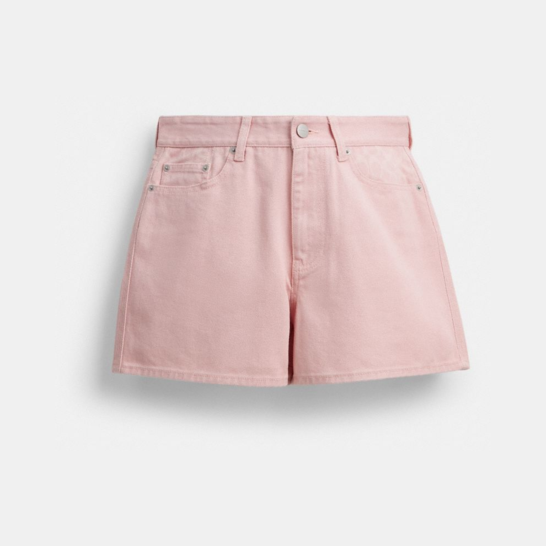 Colorful Signature Denim Shorts
