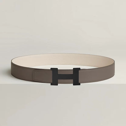 Constance belt buckle & Reversible leather strap 38 mm