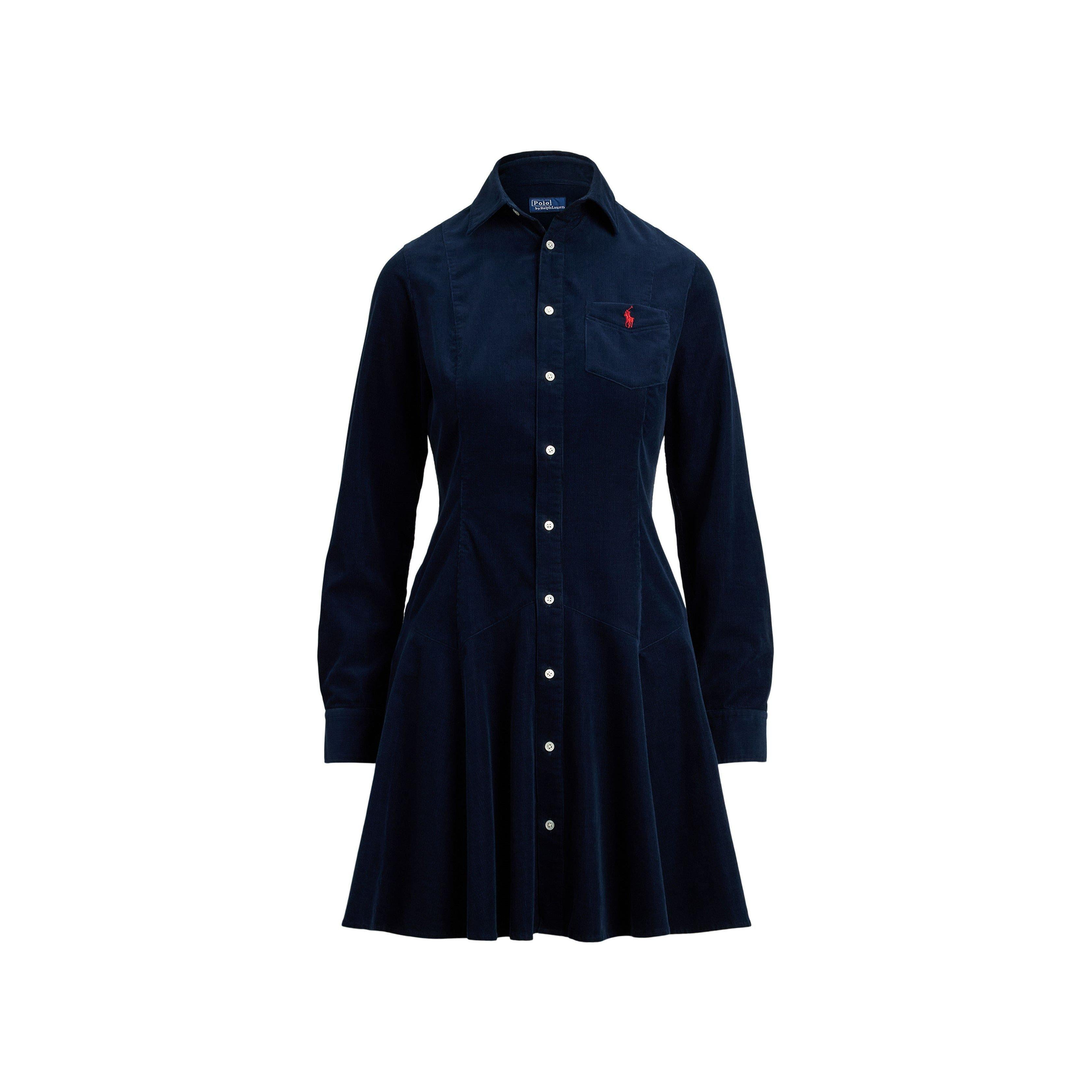 Cord Shirt Dress