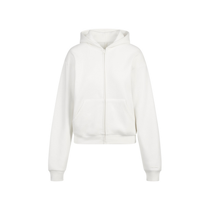 Cotton Fleece Classic Zip Up Hoodie