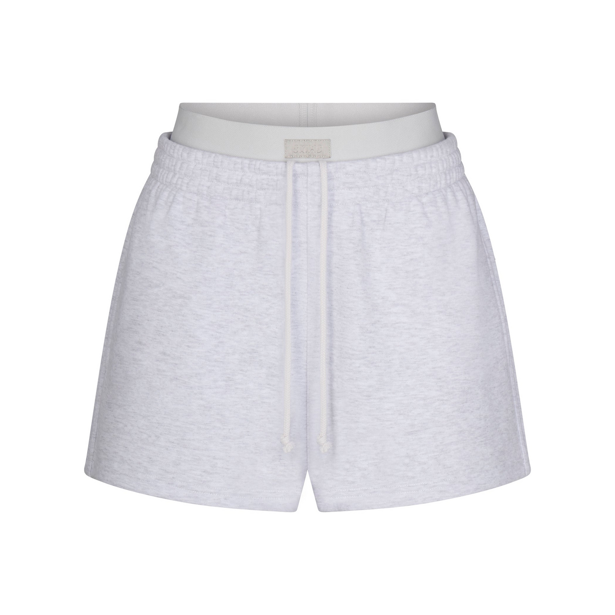 Cotton Fleece Double Waistband Short