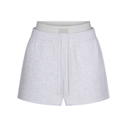 Cotton Fleece Double Waistband Short
