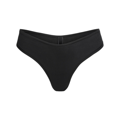 Cotton Jersey Dipped Thong
