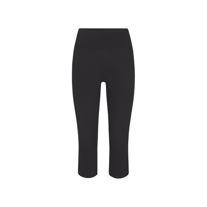 Cotton Jersey Foldover Capri