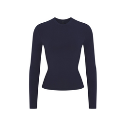 Cotton Jersey Long Sleeve T-shirt