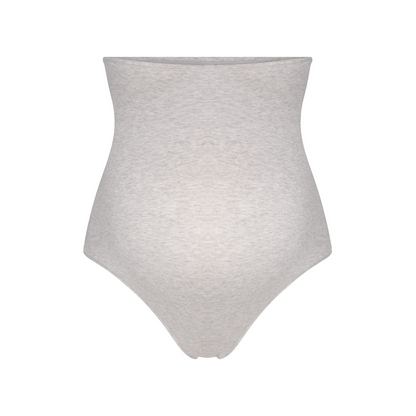 Cotton Jersey Maternity High-waisted Thong