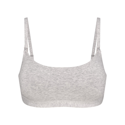 Cotton Jersey Maternity Nursing Scoop Bralette