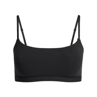 Cotton Jersey Scoop Bralette