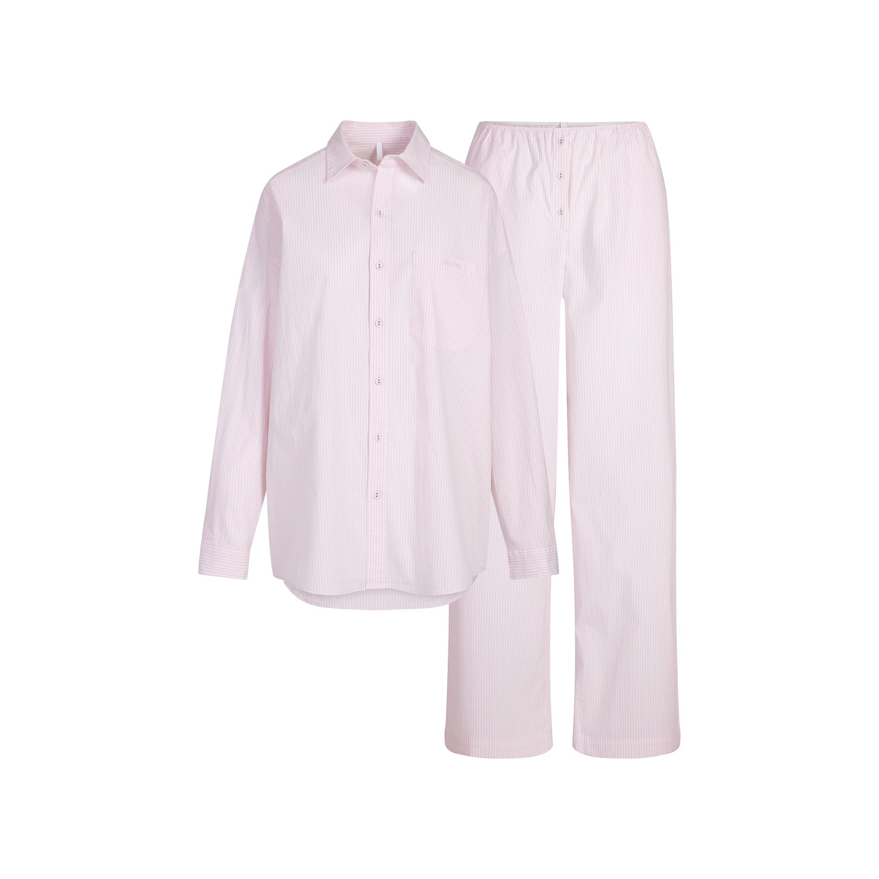 Cotton Poplin Oversized Sleep Set