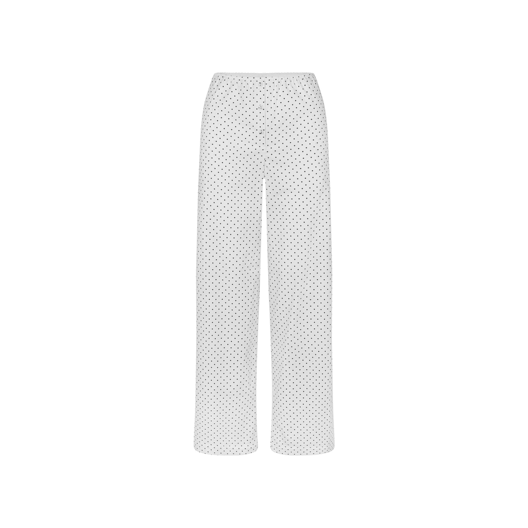 Cotton Poplin Sleep Straight Leg Pant