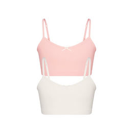 Cotton Seamless Juniors Bralette 2-pack