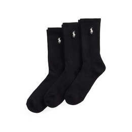Cotton Three-Pack Crew Socks