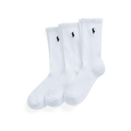 Cotton Three-Pack Crew Socks