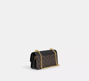 Eliza Flap Crossbody Bag In Signature Canvas