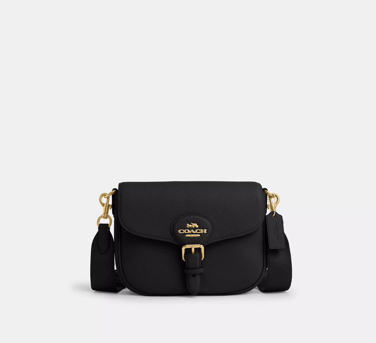 Amelia Saddle Bag In Signature Jacquard