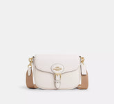 Amelia Saddle Bag In Signature Jacquard