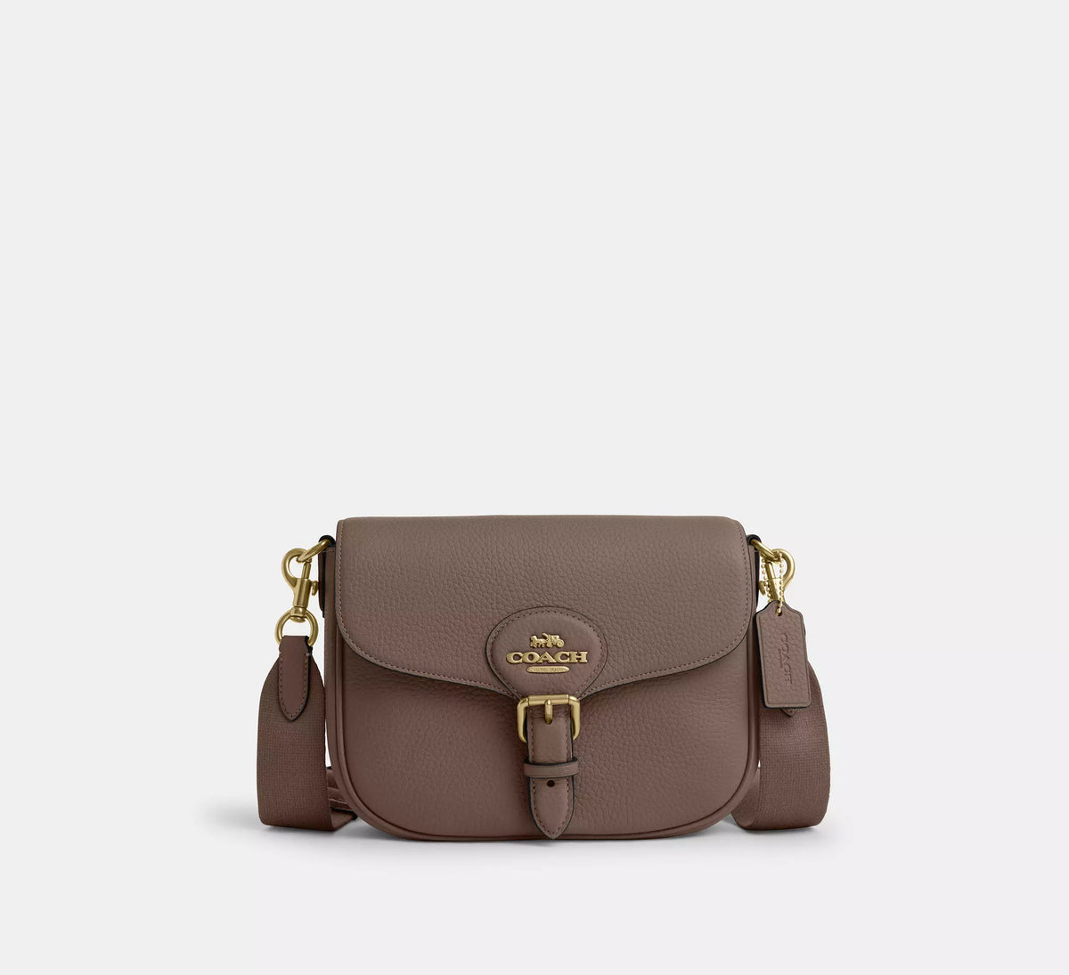 Amelia Saddle Bag In Signature Jacquard